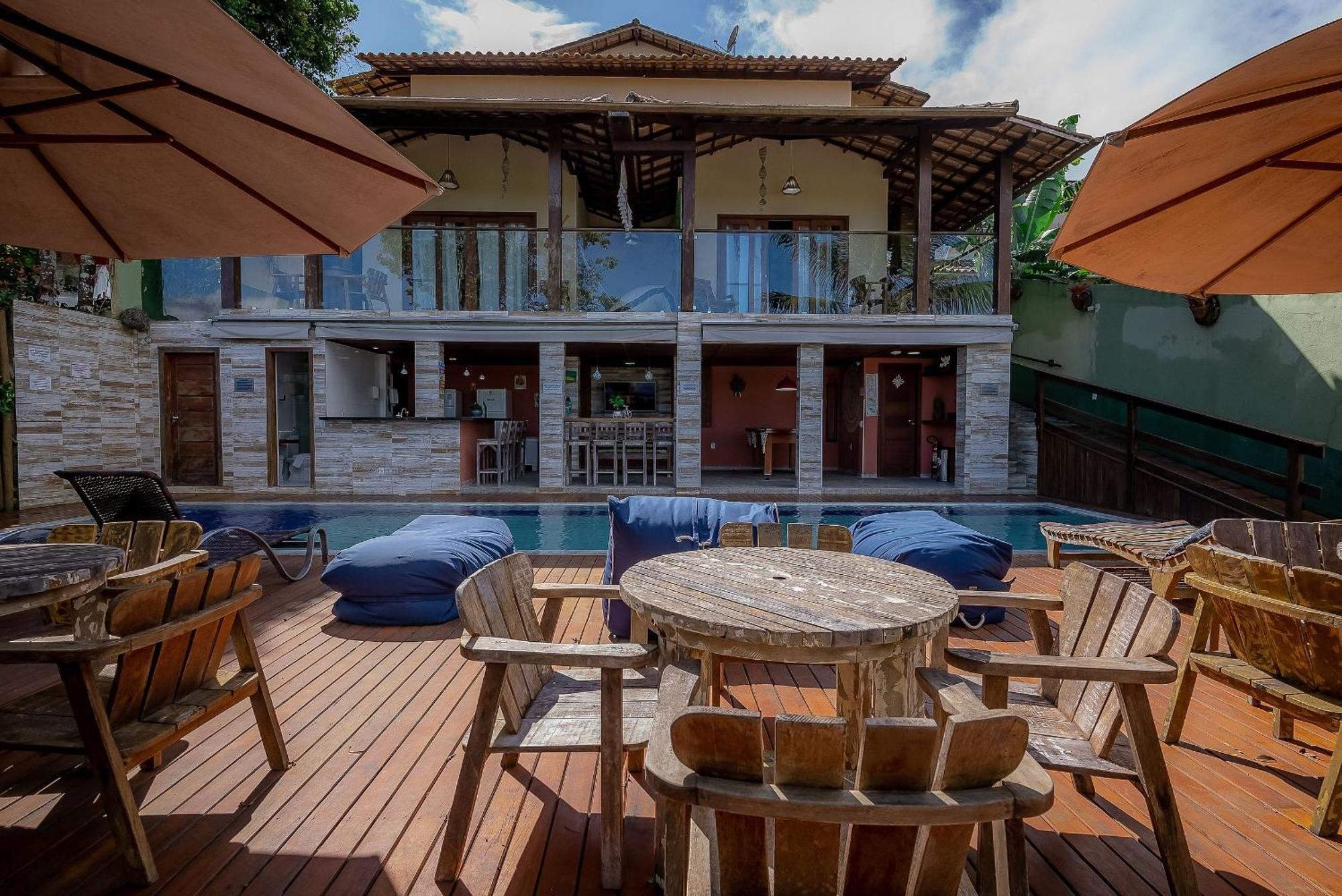 Villa Maritaca Condominio De 4 Casas De Locacao Por Temporada De Alto Padrao Com Spa Porto Seguro Exterior foto